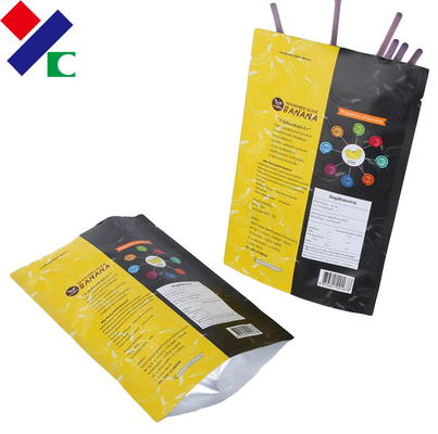 Stand Up PLA Biodegradable Packaging Bags Aroma Barrier  With Zipper Sample Available