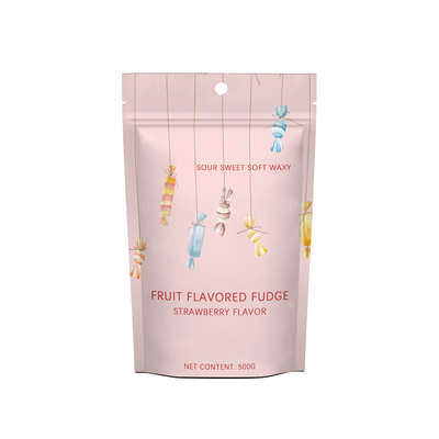 Compostable Kraft Pouches , 100% Biodegradable Stand Up Pouch With Window