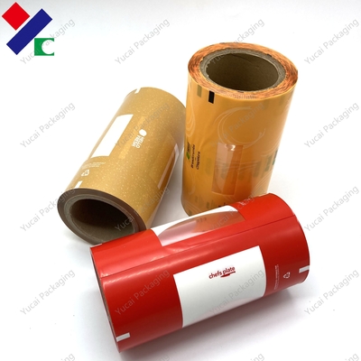 Plastic Color Printed Frozen Food Packaging Film Roll 1000m Length