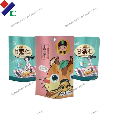 Aluminum Foil Retorted Packaging Stand Up Pouch Ready To Eat Food