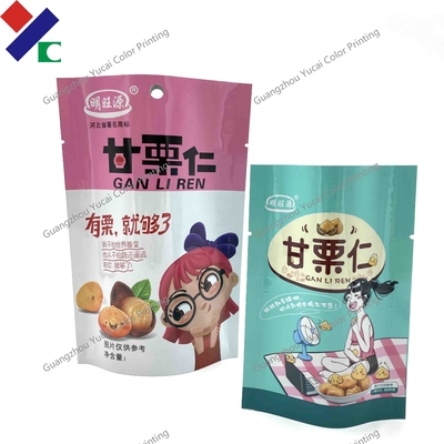 Aluminum Foil Retorted Packaging Stand Up Pouch Ready To Eat Food