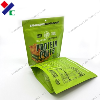 Eco Friendly Stand Up Zipper Pouch Pikantny smak Popcorn Torby do pakowania Długi okres przydatności do spożycia